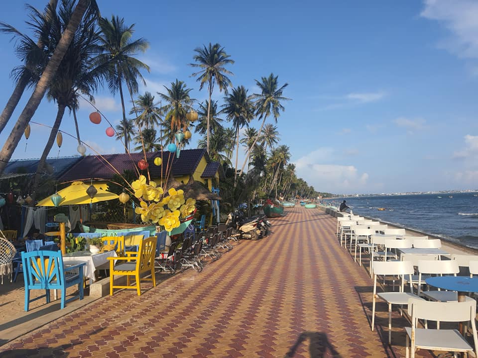 Quán cafe view biển tại Phan Thiết