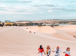 Du Lịch Bàu Trắng Phan Thiết – Thắng Cảnh Đồi Cát Trắng Tuyệt Đẹp Bàu Trắng Phan Thiết
