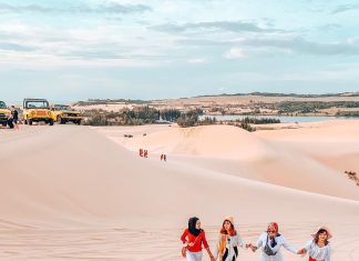 Du Lịch Bàu Trắng Phan Thiết – Thắng Cảnh Đồi Cát Trắng Tuyệt Đẹp Bàu Trắng Phan Thiết