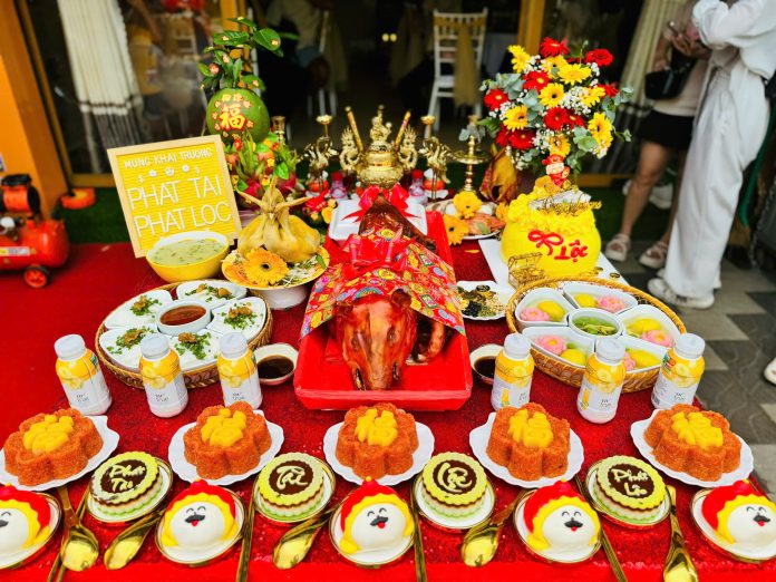 Mâm cúng khai trương Phan Thiết
